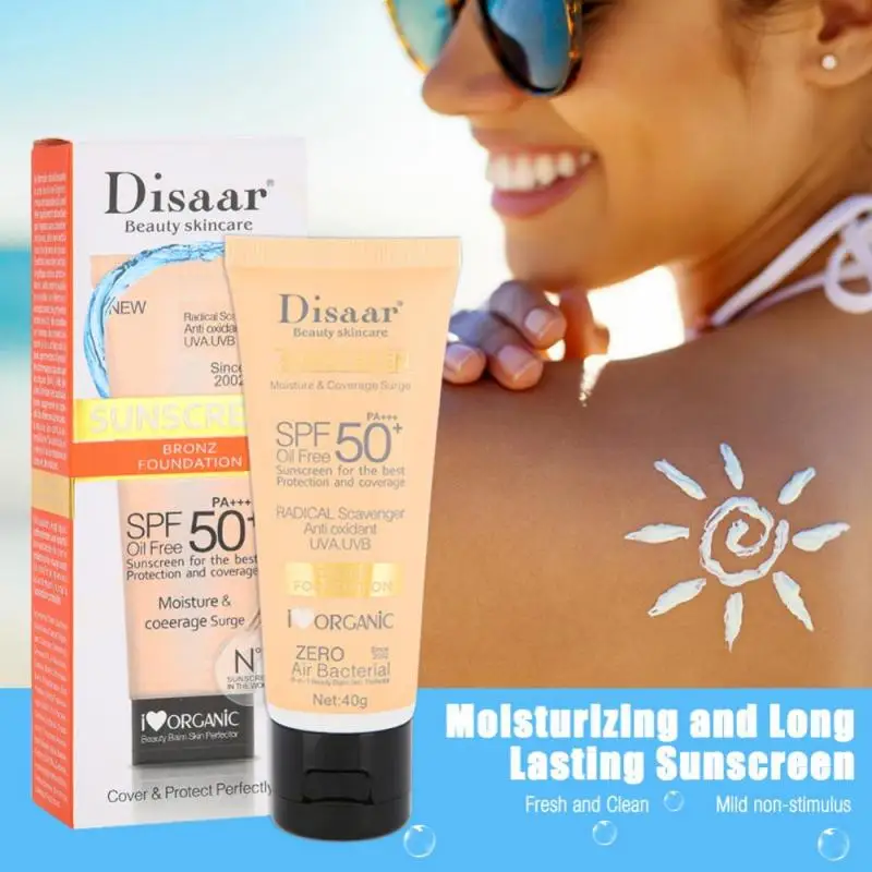 

SPF50++ Sunscreen Cream Sun UV Radiation Protection Block Moist Whitening Moisturizing Skin Care Facial Sun Screen Cream