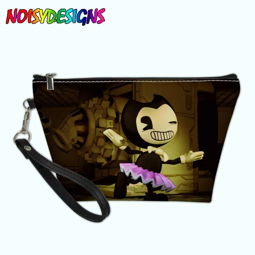 

Brand and The Ink Machine Cosmetic bag Cases Functional Pouch Brand Girls Make Up Case Cosmetics Mask DJ Printed Box