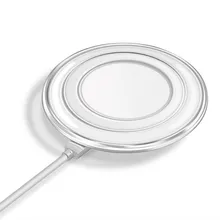 JUSFYU Mini Qi Беспроводной Зарядное устройство USB зарядная площадка для iPhone X 8 10 Plus samsung Galaxy S8 S9 плюс S6 S7 Edge Note 8 Elephone P9000