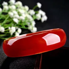 Бразилия натуральный лед красный браслет Халцедон