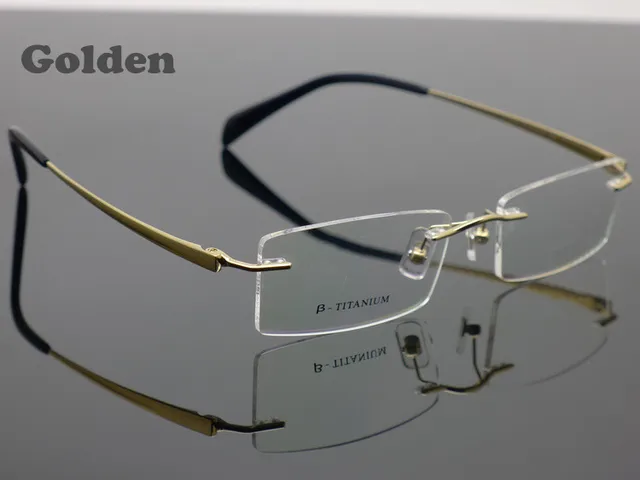 Occhiali Da Vista Senza Montatura In Oro - Italia - Foto 12