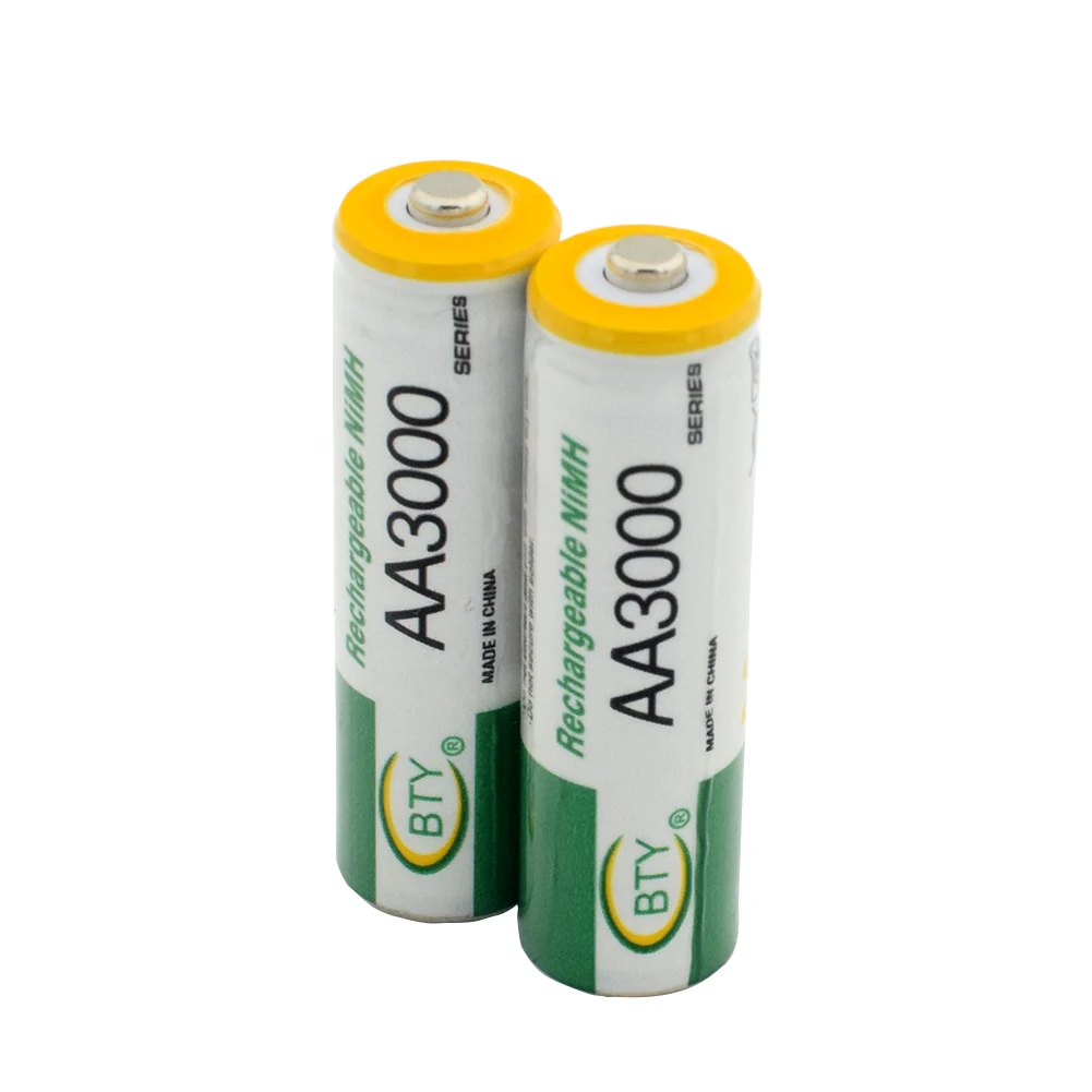 1,2 V Ni-MH AA 3000mAh перезаряжаемые батареи 2A нейтральный Li-Po литиевая батарея аккумуляторная батарея AAA 1350mAH батареи