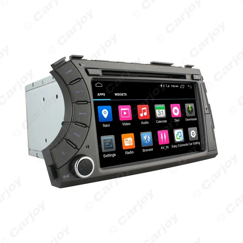 Best LEEWA 7" inch Android 6.0 (64bit)DDR3 2G/16G/4G LTE Quad Core Car DVD GPS Radio Head Unit For SsangYong Kyron Actyon  #CA4780 5