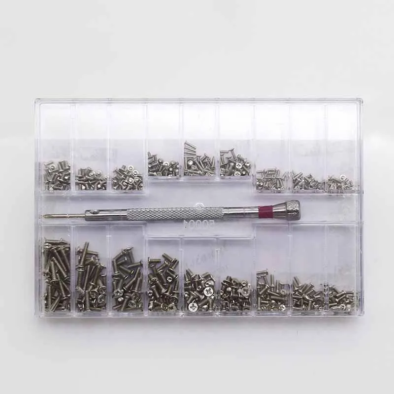 Eyeglass Frame Notebook Small Screw Set Micro Back Cover Screw 18 Specifications