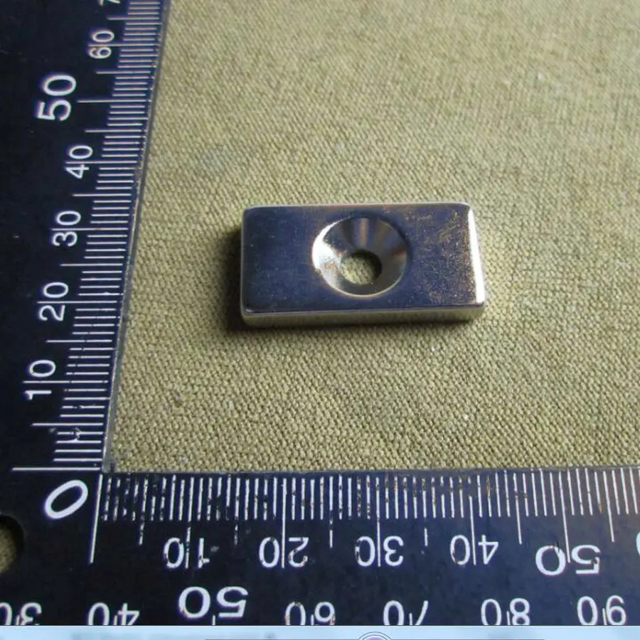 

Wholesale 1pcs 30*16*5 mm Round Countersunk Ring Magnet 30mmx16mmx5 with Holes Rare Earth Neodymium 30*16*5mm N50 Hot sale