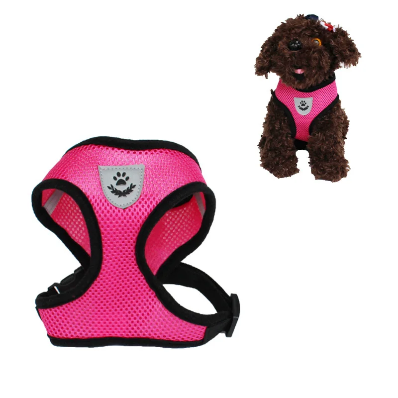 Venxuis Breathable Mesh Pet Dog Harness Vest Net Vest Type Cloth I