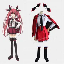 Kotori itsuka efreet disfraces cosplay uniforme falda conjunto completo de ropa anime japonés fecha a vivo