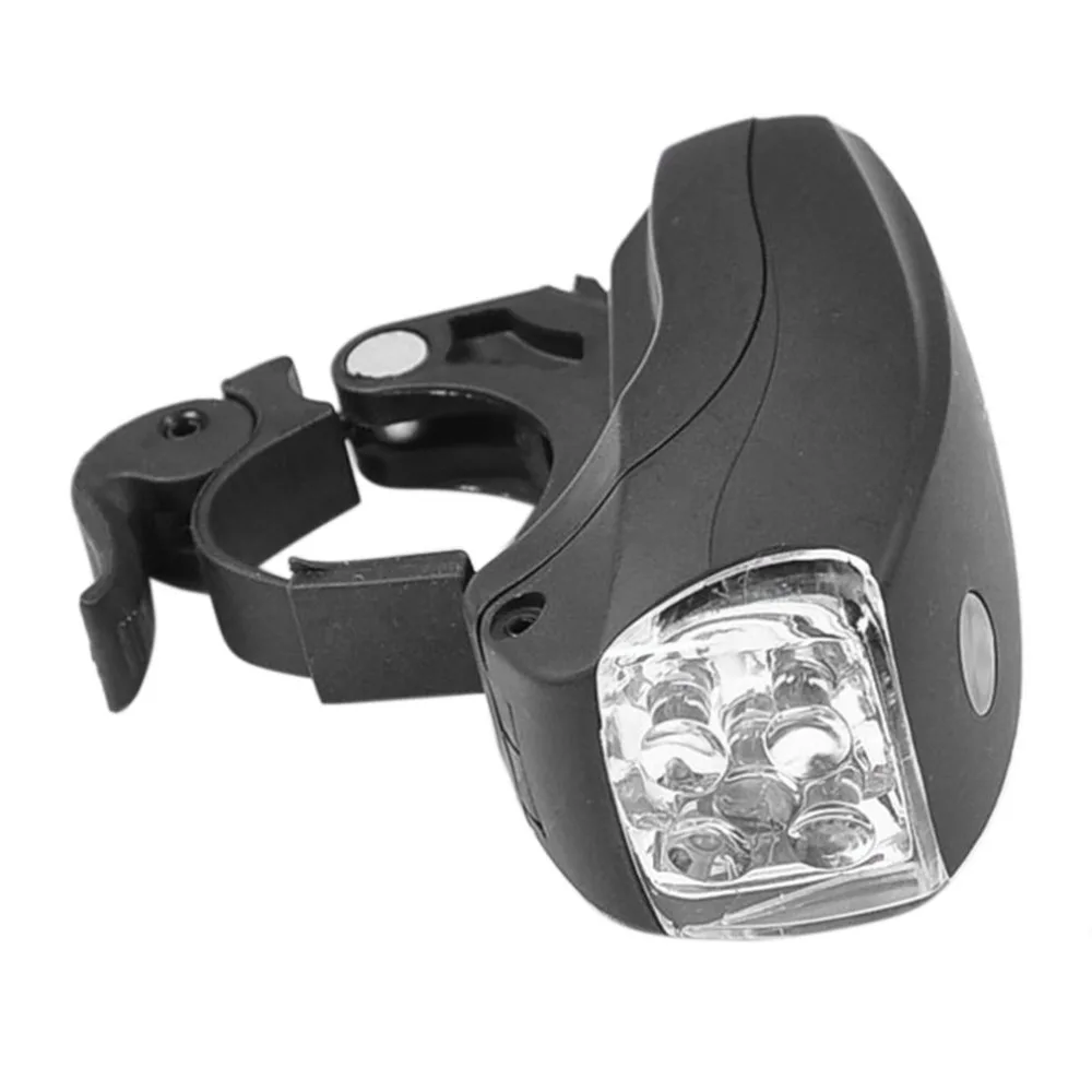 

5 LED Bike Bicycle Front Light Super Bright Bike Flashlight Headlight Safety Riding Warning Light for Night Cycling
