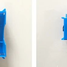 100 шт. голубое электрическое оборудование экспериментальная физика D размер батареи пакеты батареи Чехлы