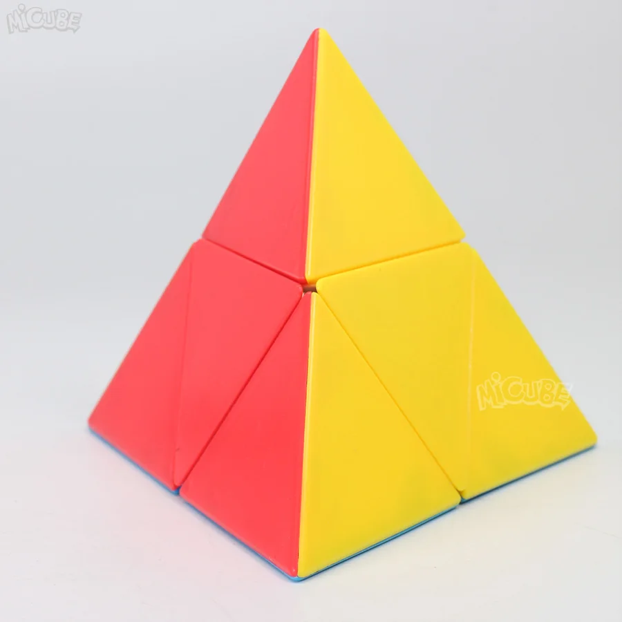 Fanxin Пирамида 2x2 Stickerless FANXINpyraminx Qiyi 2x2x2 Magic куб головоломка на скорость Развивающие игрушки для детей Cubo Magico