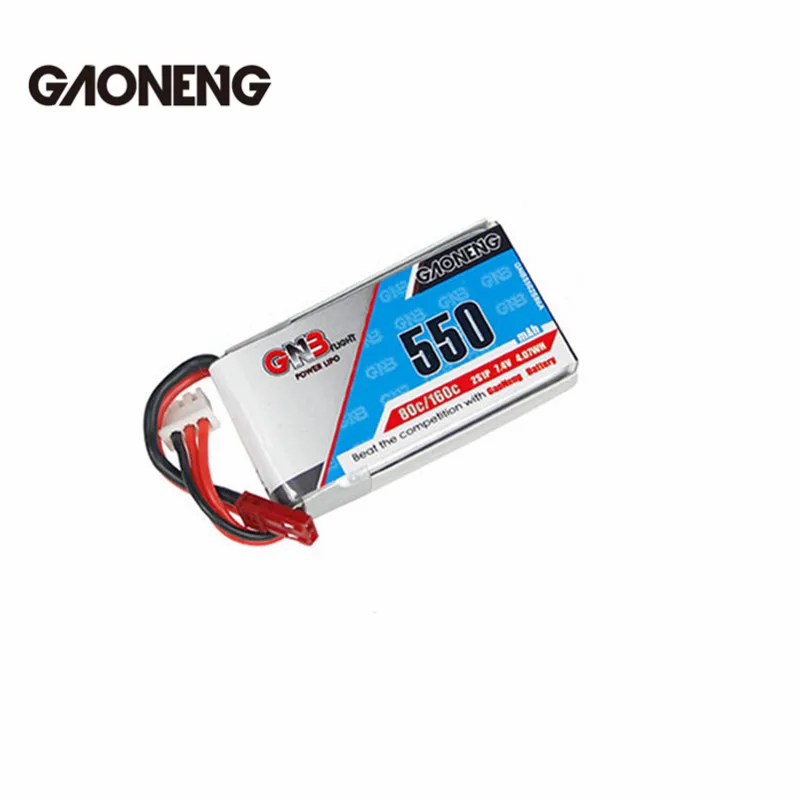 Kingkong FPV яйцо 136 мм гоночный Дрон запасная часть 7 4 V 550 mAh 80C батарея с разъемом JST для