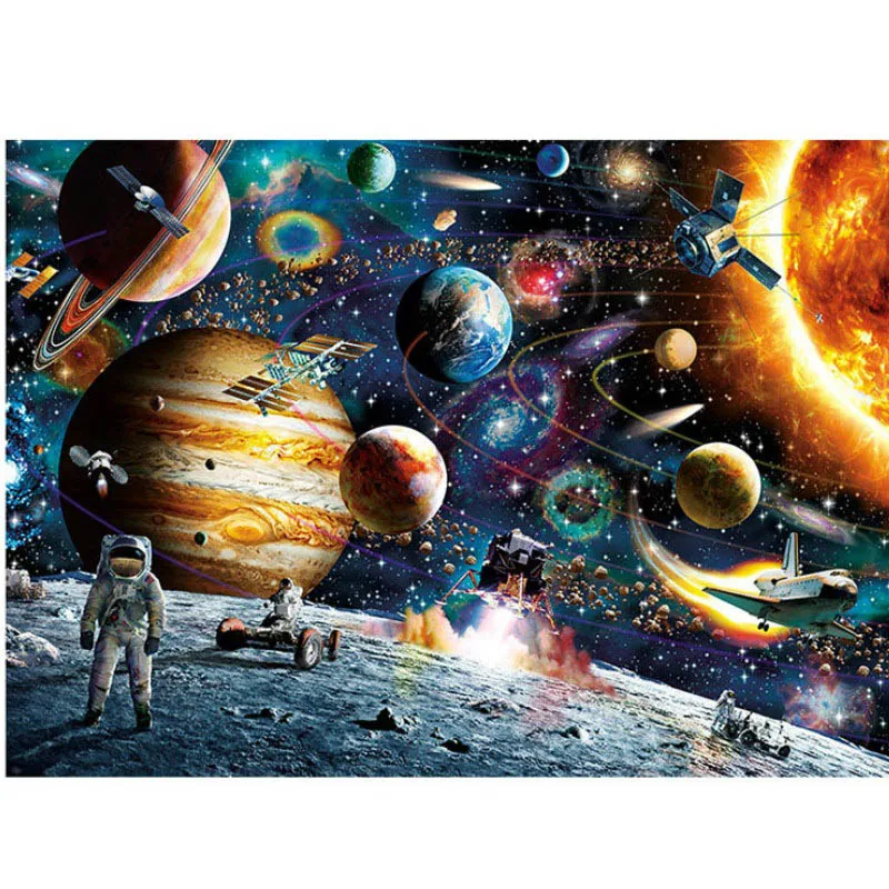 2017 Hot Sale font b Christmas b font Gift 1000 pieces jigsaw Puzzles for Adult Educational