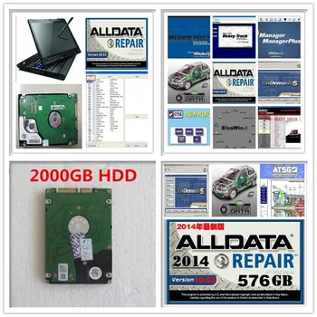 

Installed Well alldata V10.53 alldata repair + mitchell 2015 + not installed 48 softwares in 2 TB 2000GB HDD X200T Laptop 4g ram