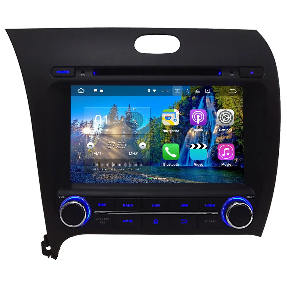 8 Quad Core Android 7 1 2 2GB RAM Touch Screen Car Multimedia Player font b