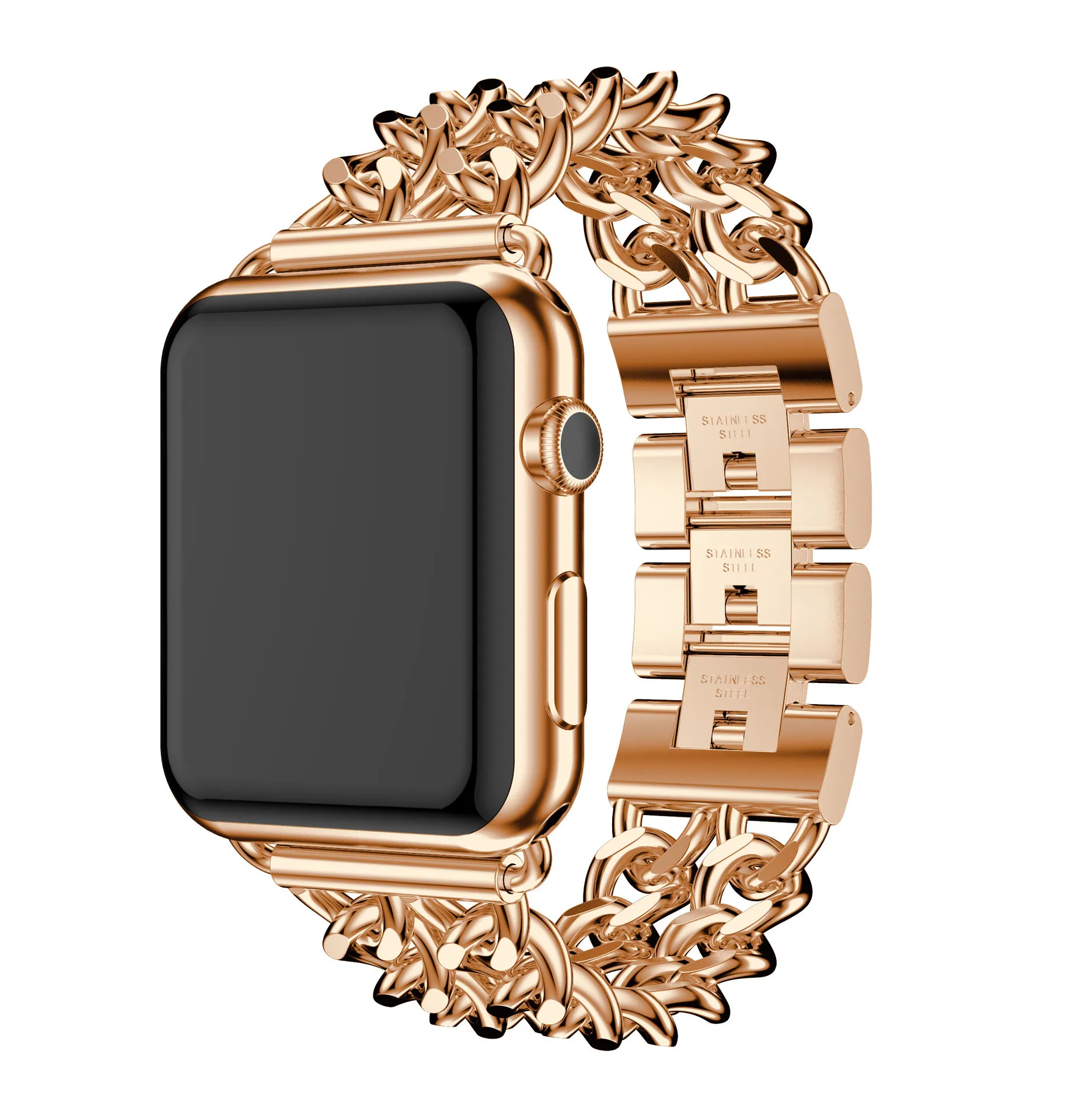 Ремешок из нержавеющей стали для Apple Watch Iwatch 4/3/2/1 42 мм/38 мм/40 мм/44 мм|Ремешки часов| |