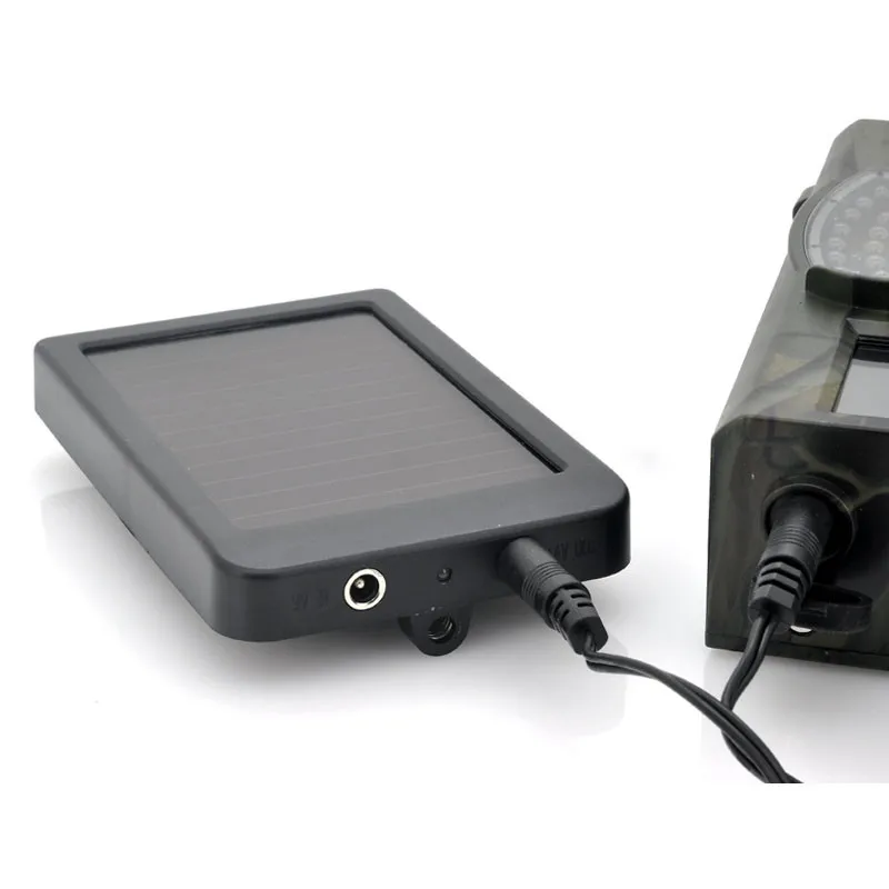 

Hunting Camera Battery Solar Panel Charger External Power for Trail Camera HC300A HC300M HC350M HC550A HC550G HC550M HC700G