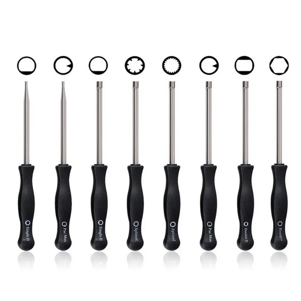 8Pcs Set Auto Carburetor Adjustment Tool Car Carburetor Screwdriver Set Kit for Common 2 Cycle Engine