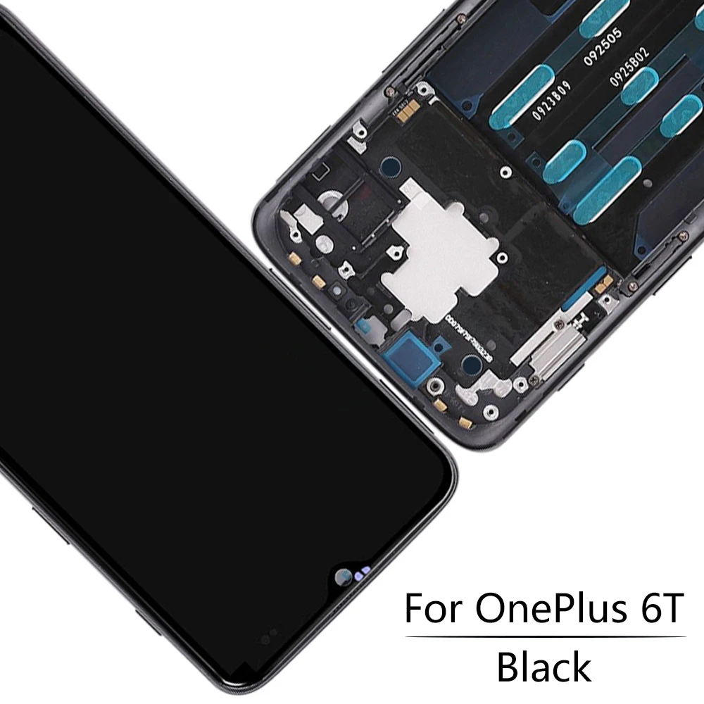 AMOLED Мобильный телефон ЖК для OnePlus 6T ЖК-дисплей сенсорный экран дигитайзер сборка для Oneplus 6t One Plus 6T ЖК-замена