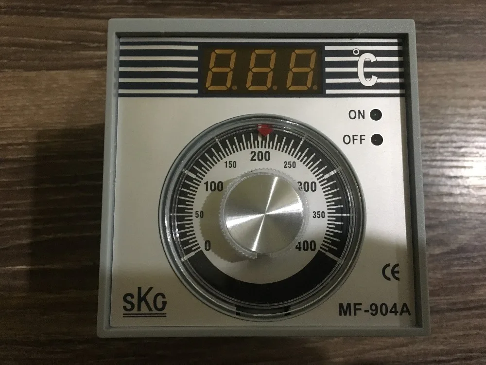 new Original temperature controller Authentic  SKG knob Digital MF-904A type K 0-400  380v 200v 12v 110v