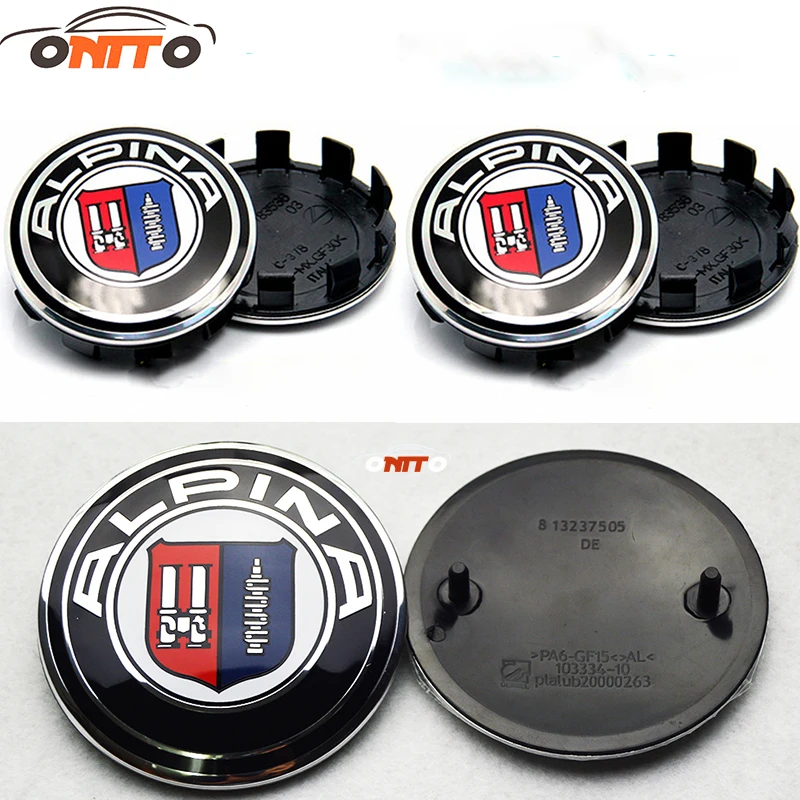 Car styling 6pcs/lot 68mm 10 pin Auto Car Wheel Center Hub Caps Rim