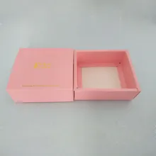 1000 шт./лот заказ высокого качества картонная бумажная коробка ящики для комода печать логотипа плоский складной упаковочный кошелек подарочные коробки