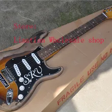 Винтажный стиль custom shop Ограниченная серия Masterbuilt srv stevie ray vaughan tribute электрогитара-189-5