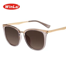 Winla женские Модные поляризованных солнцезащитных очков Винтаж Для женщин брендовые дизайнерские темные очки Аксессуары для очков Солнцезащитные очки AF7968