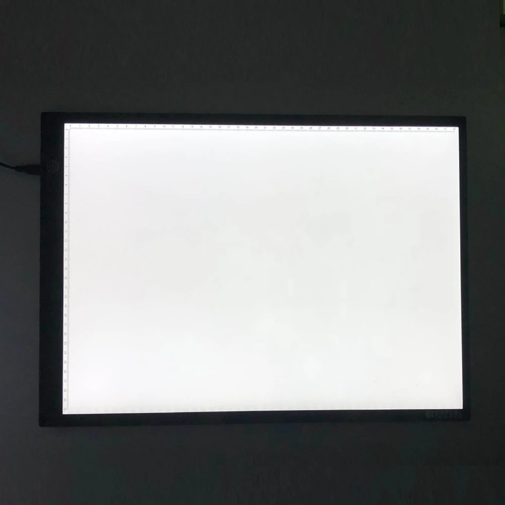 A3 Scale Drawing LED Light Pad Tablet Artcraft Tracing Light Box Copy Board Paint Writing Table for Painting Sketching Animation