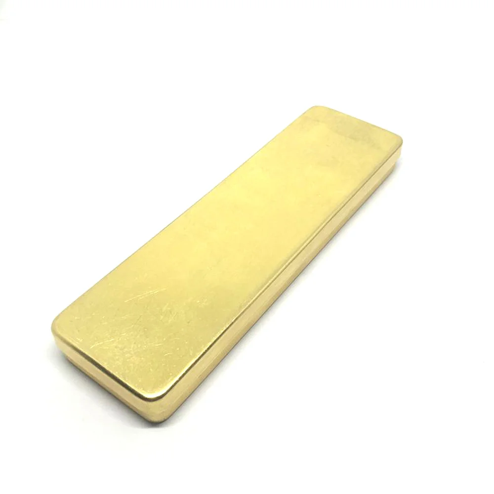 Passion Brass Handcrafted Pen Pencil Case Holder Stationery