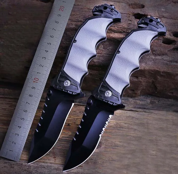 LLxxmm Karambit пилообразной Тактический Выживание EDC инструменты Открытый Складные