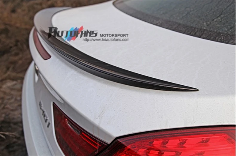 Спойлер HLONGQT из углеродного волокна для BMW 6 серии M6 Coupe F12 F13 640i 650i 2011 2017