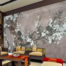 Custom 3d mural Chinese style painting mood living room TV background wall decoration painting wallpaper mural photo wallpaper wallpaper 3d southeast asian style wooden boat 3d wallpaper mural balcony living room decoration background