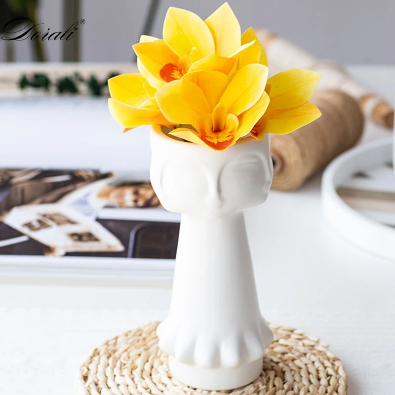 Белый Орхидея, искусственные цветы реальный сенсорный цветок цимбидиума свадебный ручной Букет свадебных цветов украшение для стола композиции