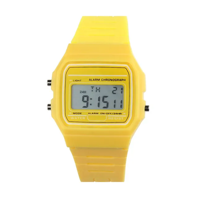 New Silicone Rubber Strap Boys Girls Watches Bright Color Retro Vintage Students New Silicone Rubber Strap Boys Girls Watches Bright Color Retro Vintage Students