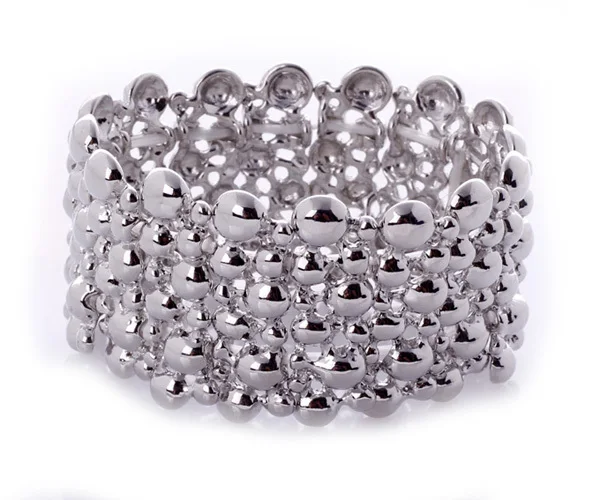 Top Quality Alloy metal bangles Elastic Bangle Fashion jewelry wholesale S226in Bangles from