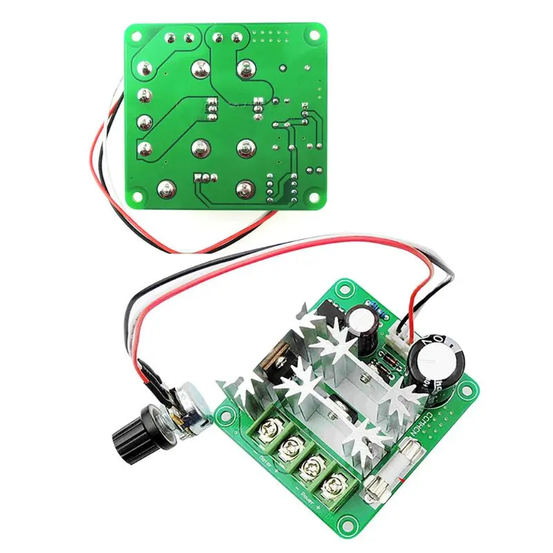 

Upgraded 6V-90V 15A Pulse Width PWM DC Motor Speed Governor Controller Switch PLC Module