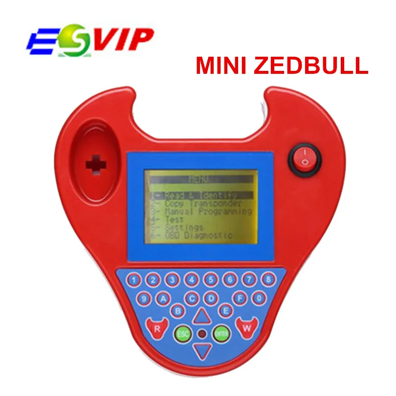 Профессиональный OBD2 Zed Bull ключ программист Мини ZedBull V5.08 Смарт Zed-bull с мини-типом без карты входа и жетонов ограниченная CNP бесплатно