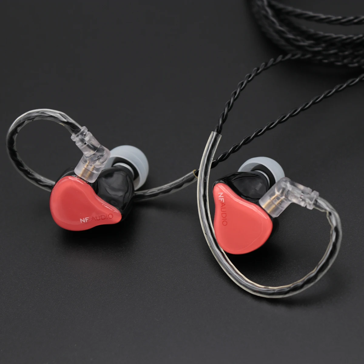 NFAUDIO NF2u Knowles 2BA двойной драйвер HiFi наушники-вкладыши IEM с OFC 5N серебряное покрытие съемный 2Pin кабель 0,78 мм