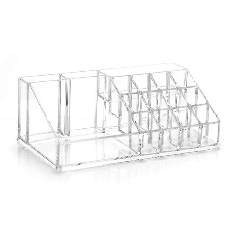 

2018 Acrylic Cosmetic Storage Box Transparent Lipstick Rack Case Holder 88 SK88