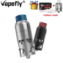 Free gift Vapefly Brunhilde Top Coiler RTA Tank 8ml/2ml W Surrounding Top Airflow Dual Coil Build Deck E Cigarette Vape atomier
