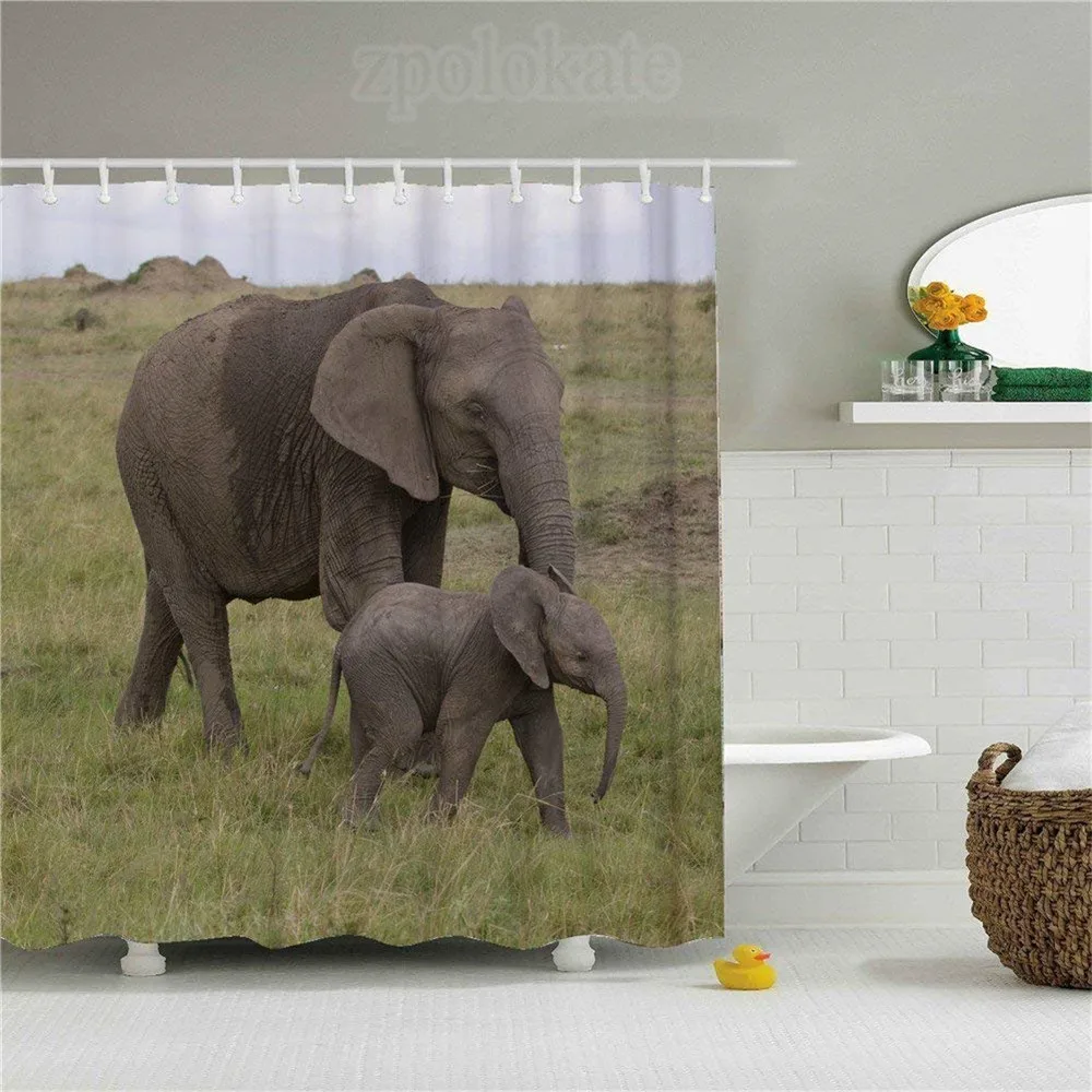 Set Polyester SIZE Shower Curtain | Дом и сад