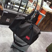 Новая мода нейлон большая дорожная Сумочка складная поездки сумка большой Ёмкость Чемодан путешествовать Сумки женщин Повседневное сумка