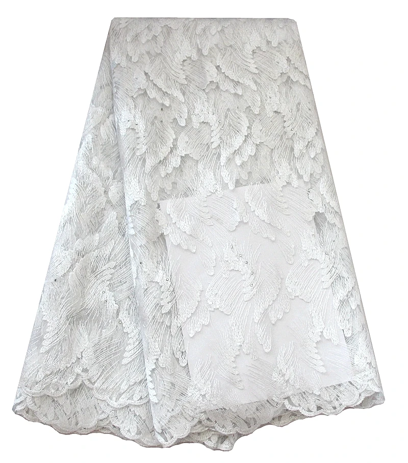 White lace fabrics