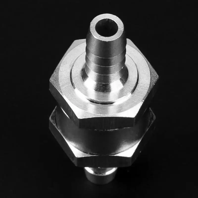 6/8/10/12 мм Алюминий топливным обратным проверочным клапаном в одну сторону бензин дизель, пригодный для карбюратор