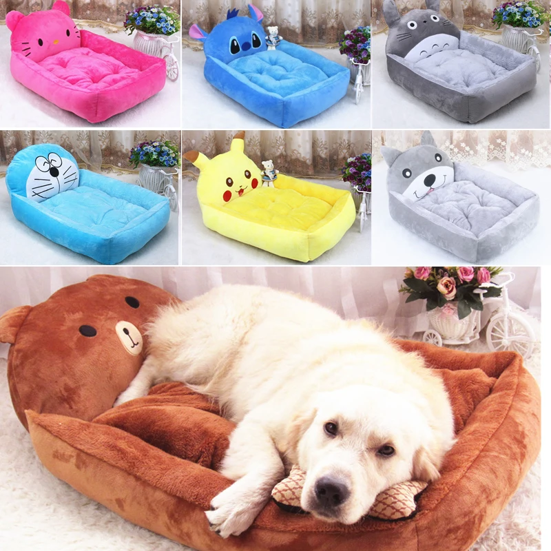 Animal Shape Dog bed Warm Kennel Cat Dog House Pet Beds Mats Teddy Pet Dog Sofas Pet House Nest