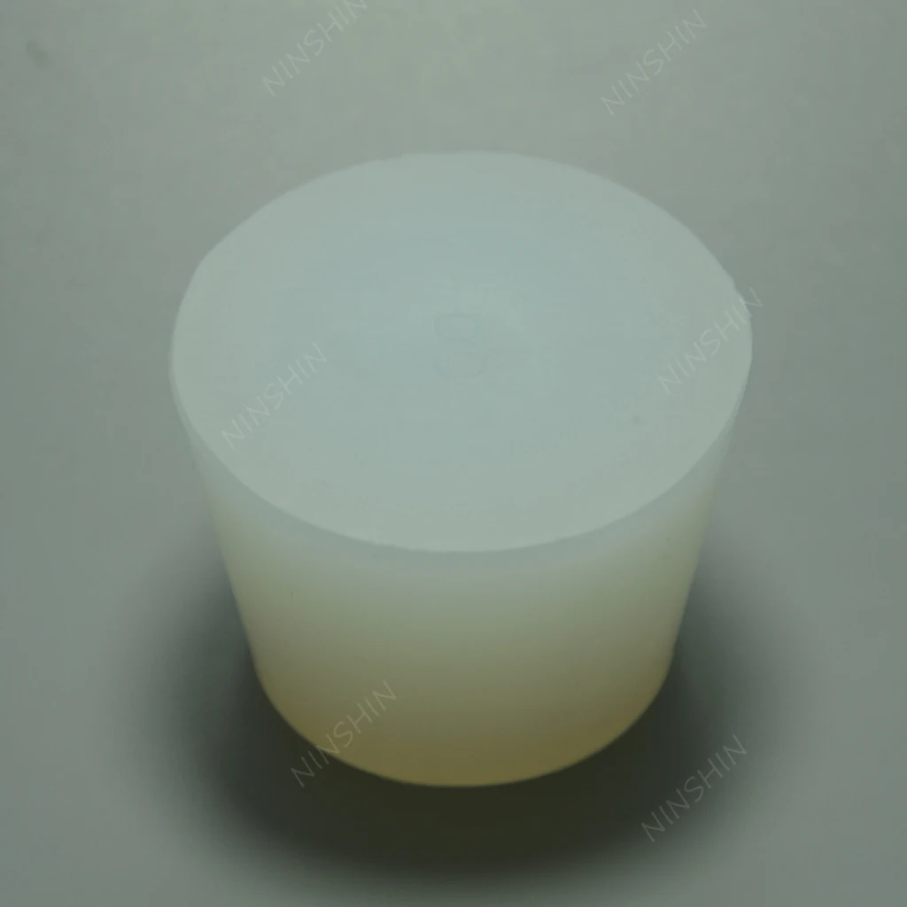 

8# Silicone Plug with Hole for Airlock Valve Bubbler Brew Wine Food Grade Silicone Rubber Stopper,Lab Silicon Stopper,1PCS/LOT