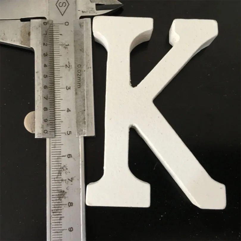 1 шт. 8 см белые деревянные буквы Английский алфавит DIY персональное имя Дизайн Искусство ремесло Бытовая декоративная буква цифровой дисплей