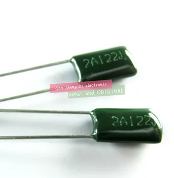 

200pcs of Polyester film capacitor 100v 1200pf / 1.2nf / 0.0012uf / 2A122J new