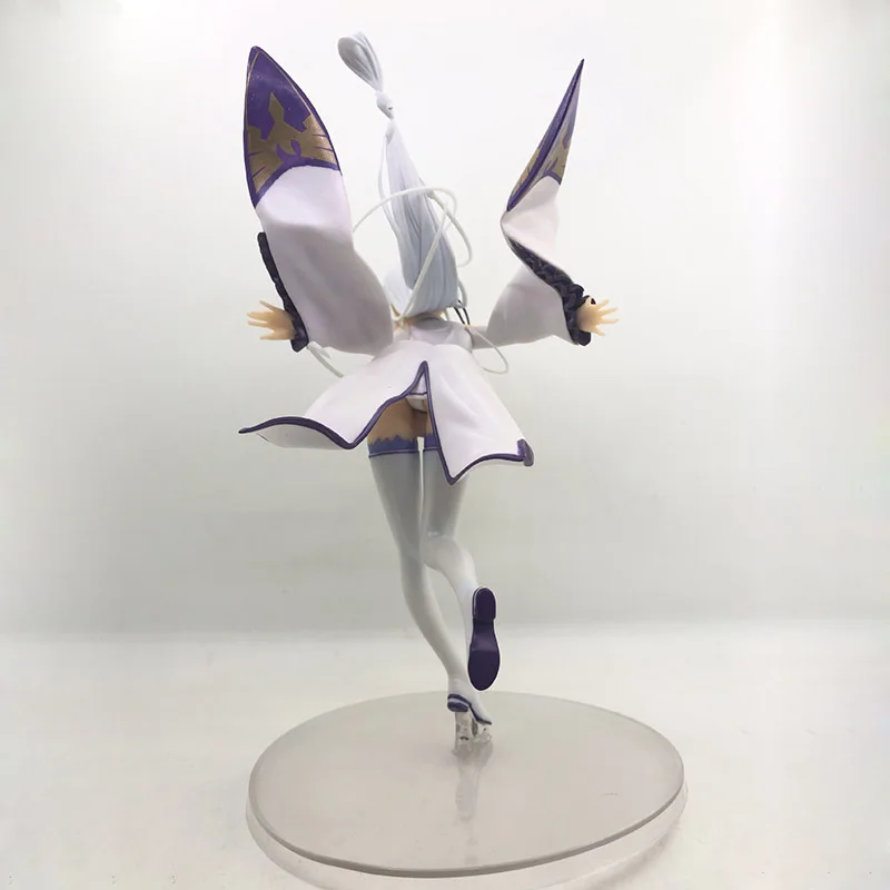 Экшн фигурка Re: Life In A Different World от Zero Emilia 1/7 масштабе окрашенная из ПВХ игрушка