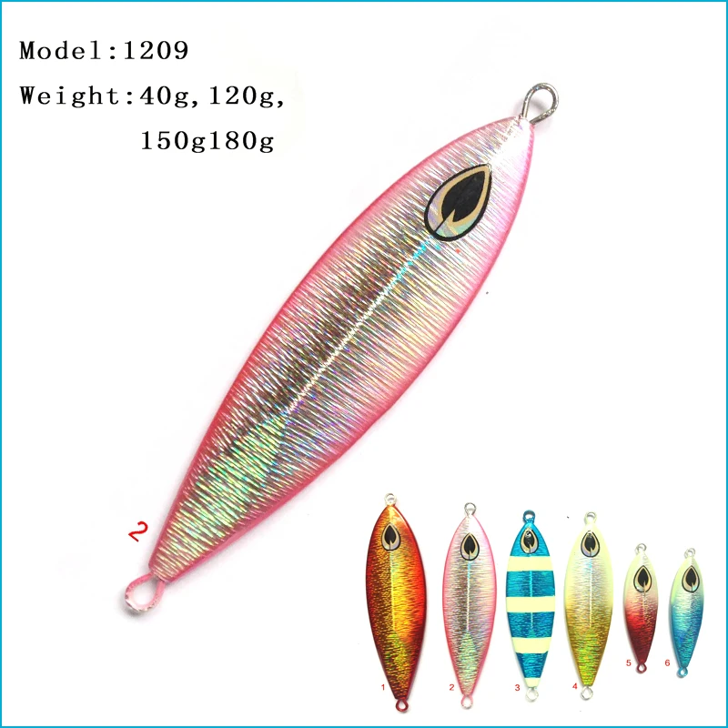 

Metal lure for squid fishing, new model, 40G, 2 pcs/lot, free shipping